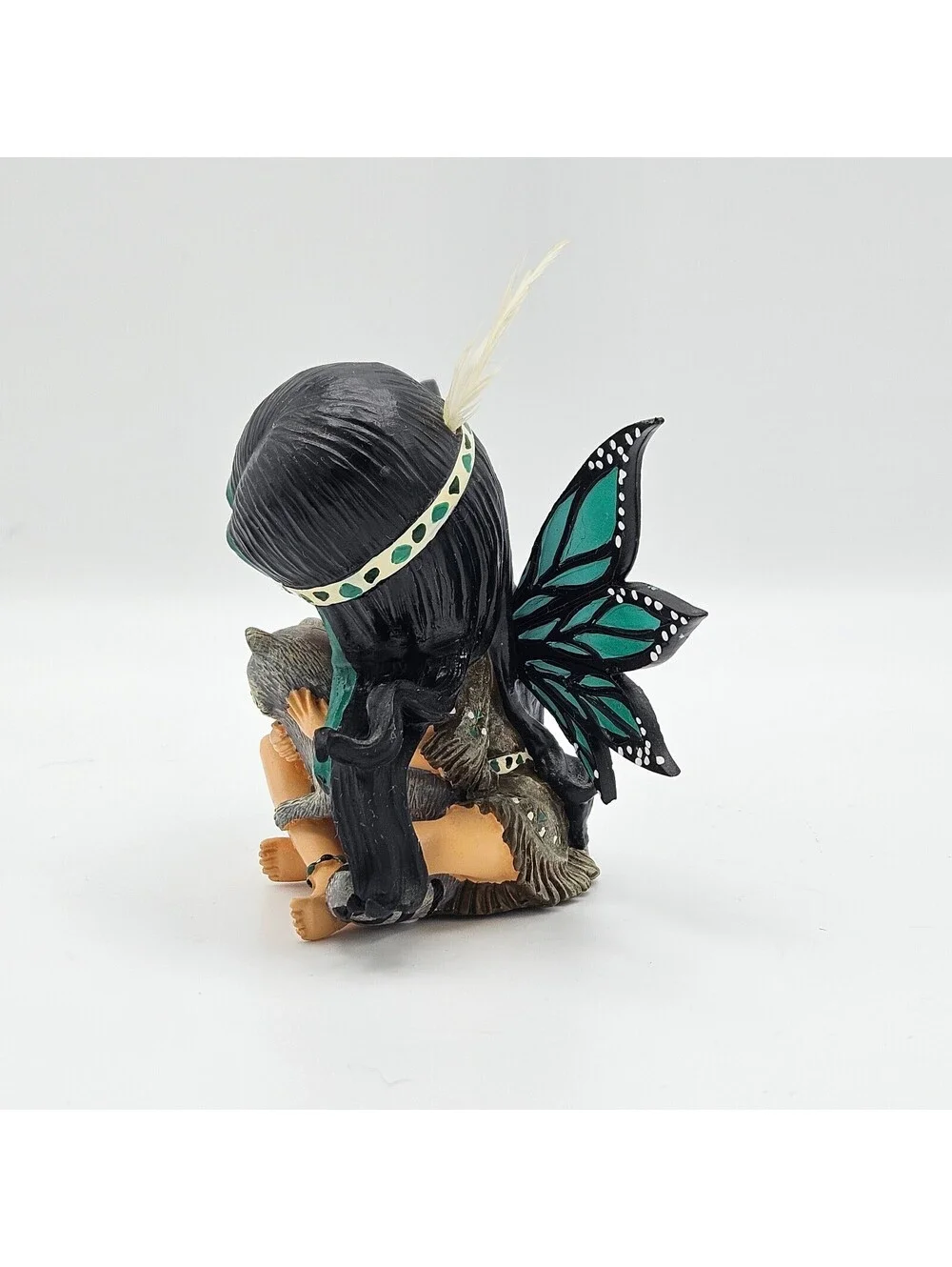 w/COA Jasmine Becket Griffith Soulquest Fairy Raccoon Figurine Ltd 6162